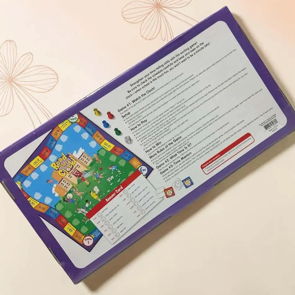 Lakeshore Read the Clock! Time Game Grades 1-2